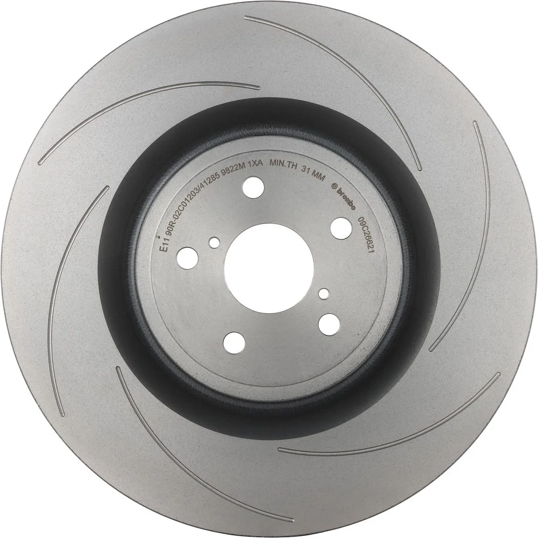 09C26621C02 – BREMBO Brake Rotor, Vented Slotted One Piece Design Wheel Bolt Pattern 5 x 114.3 Millimeter 380 Millime...